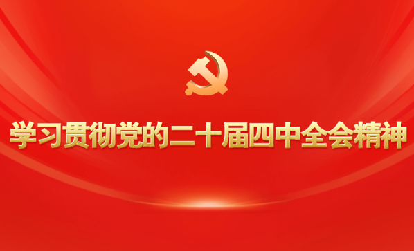 学习贯彻党的二十届四中全会精神