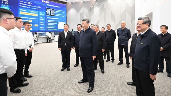 习近平在河北雄安新区考察