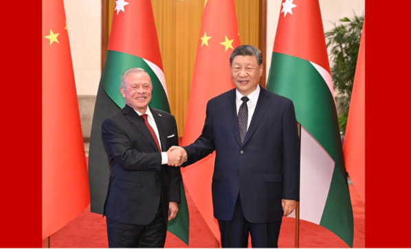 习近平同约旦国王阿卜杜拉二世会谈