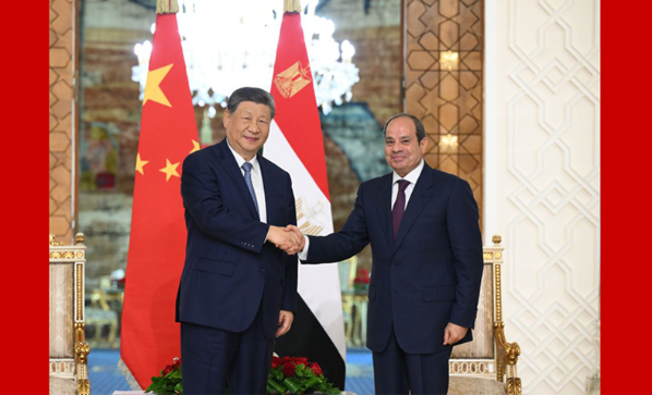 习近平同埃及总统塞西会谈